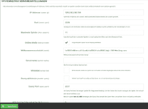 Minecraft Server Config